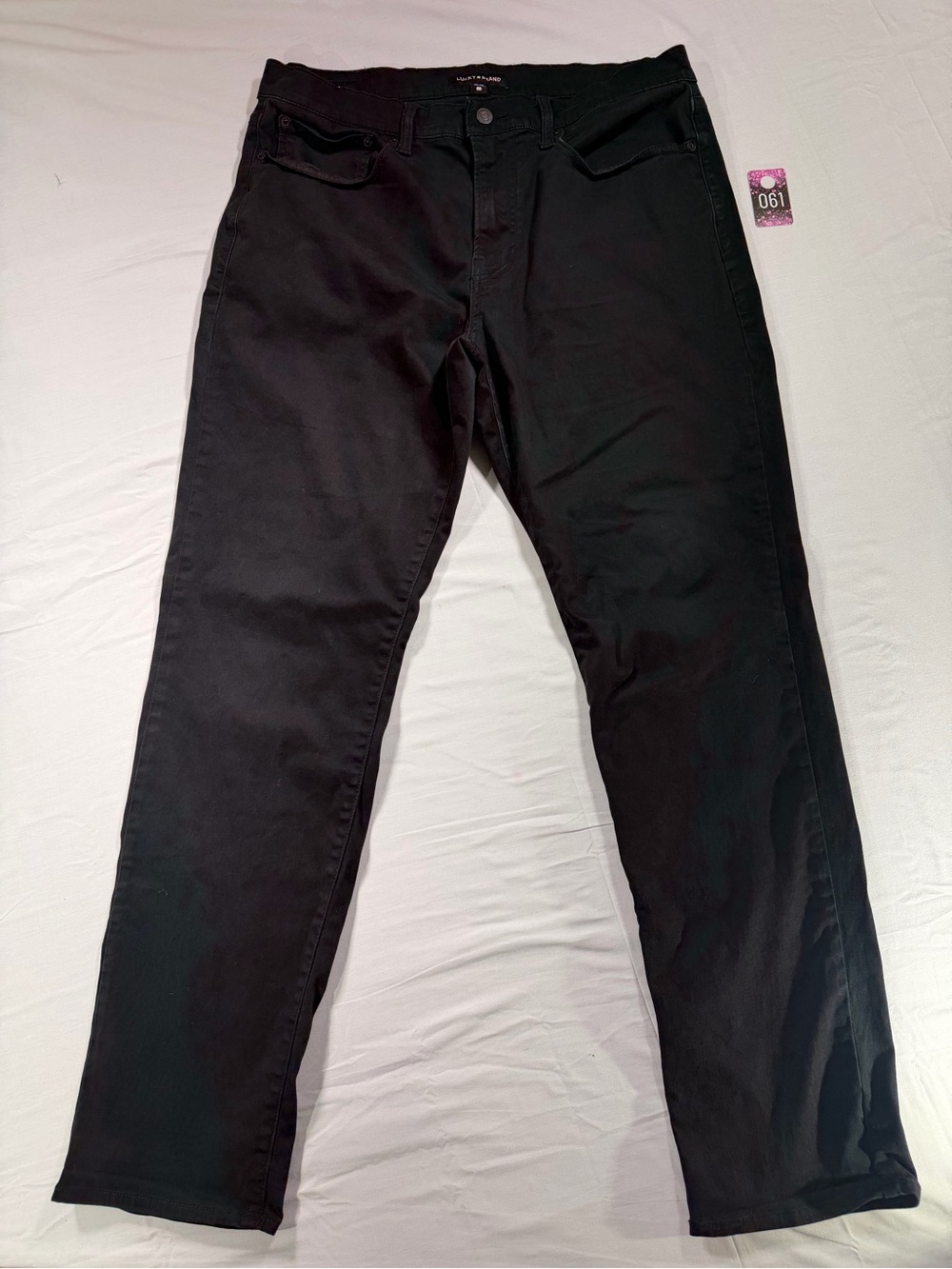 Lucky Brand Men Jeans Slim Straight Black